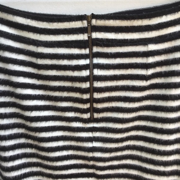 Maeve Anthropologie black & white A line skirt 14 - Picture 3 of 6